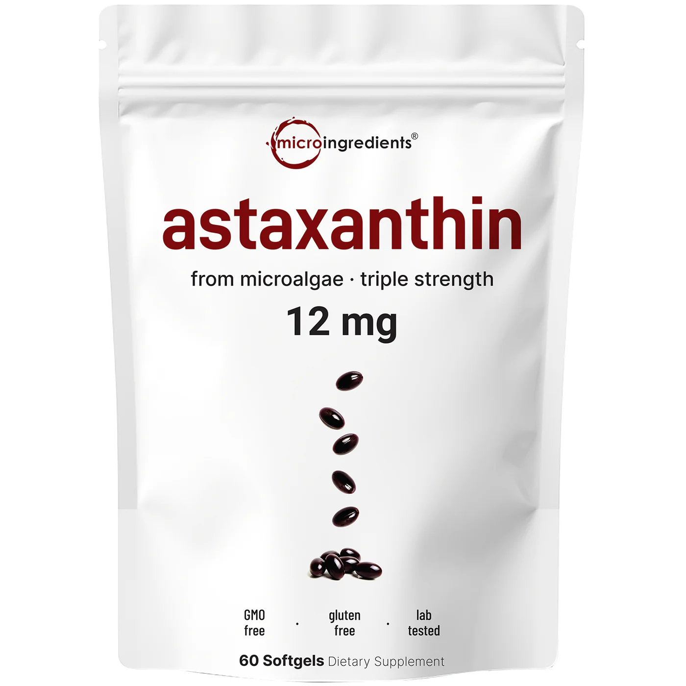 Micro Ingredients Astaxanthin 12mg